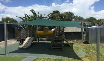 Shade Sail Green Playground